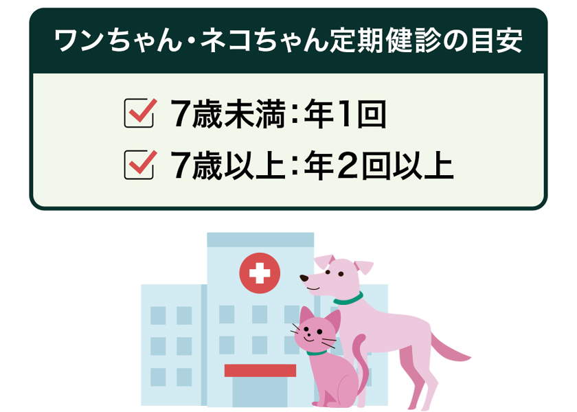 定期的な健康診断で、変化を見逃さないようにしましょう
