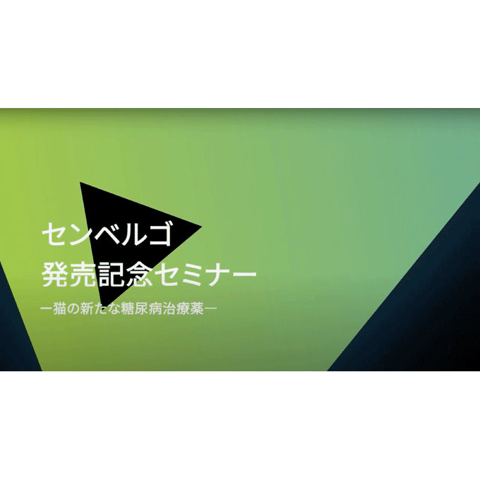 猫の新たな糖尿病治療薬 センベルゴ15mg/mL