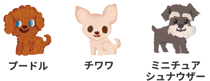 画像:糖尿病になりやすいワンちゃん