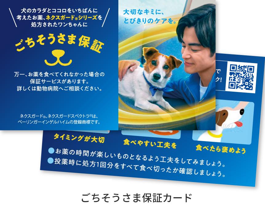 ごちそうさま保証カード