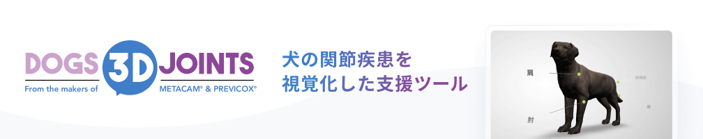 DOGS 3D JOINTS 犬の関節疾患を視覚化した支援ツール